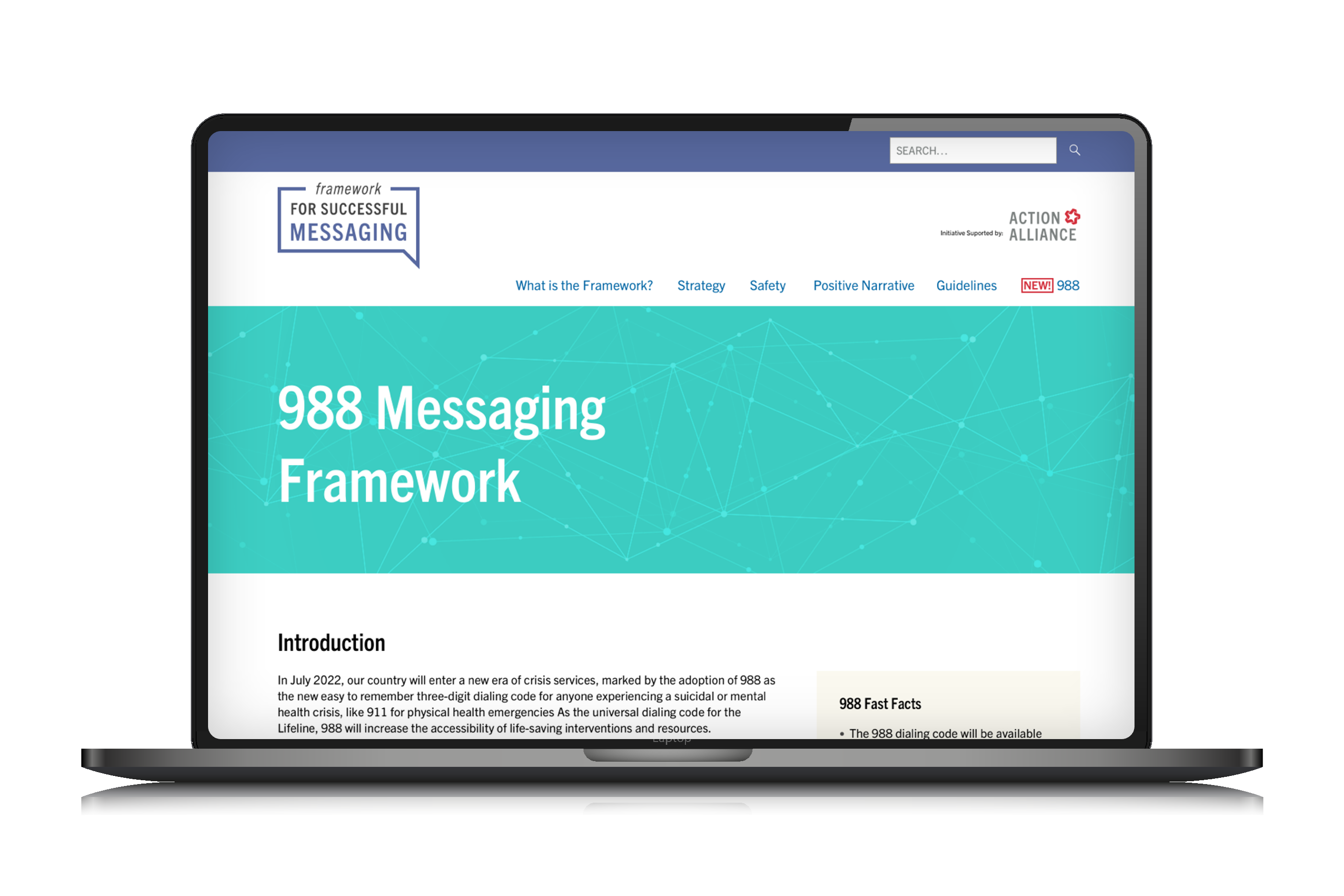 988 Messaging Framework website 