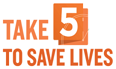 Take 5 to Save Lives logo